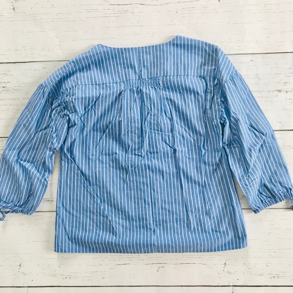 Madewell Striped Button Down Blouse - image 3